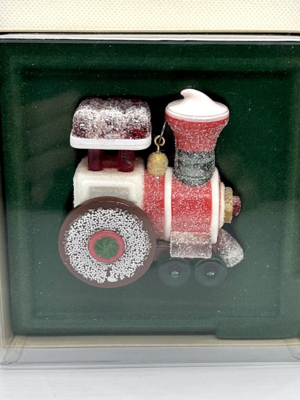 Hallmark Ornament 1981 Train CANDYVILLE EXPRESS Vintage in orginal box